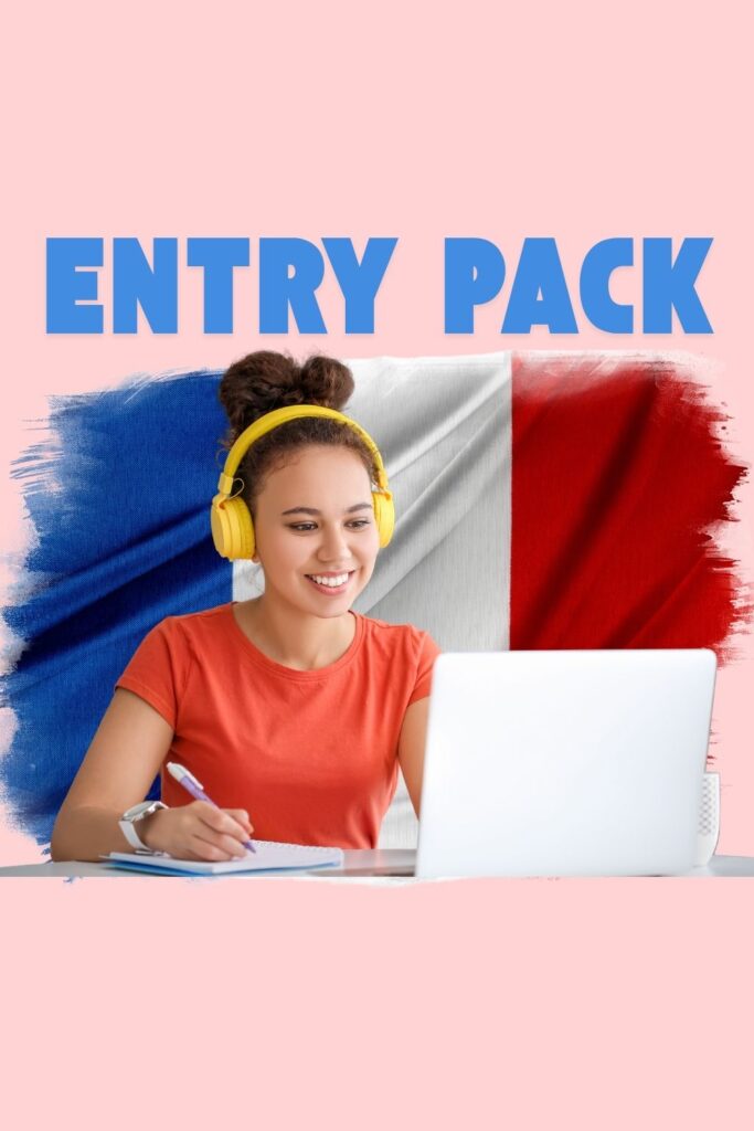 Entry pack - Your online French teacher