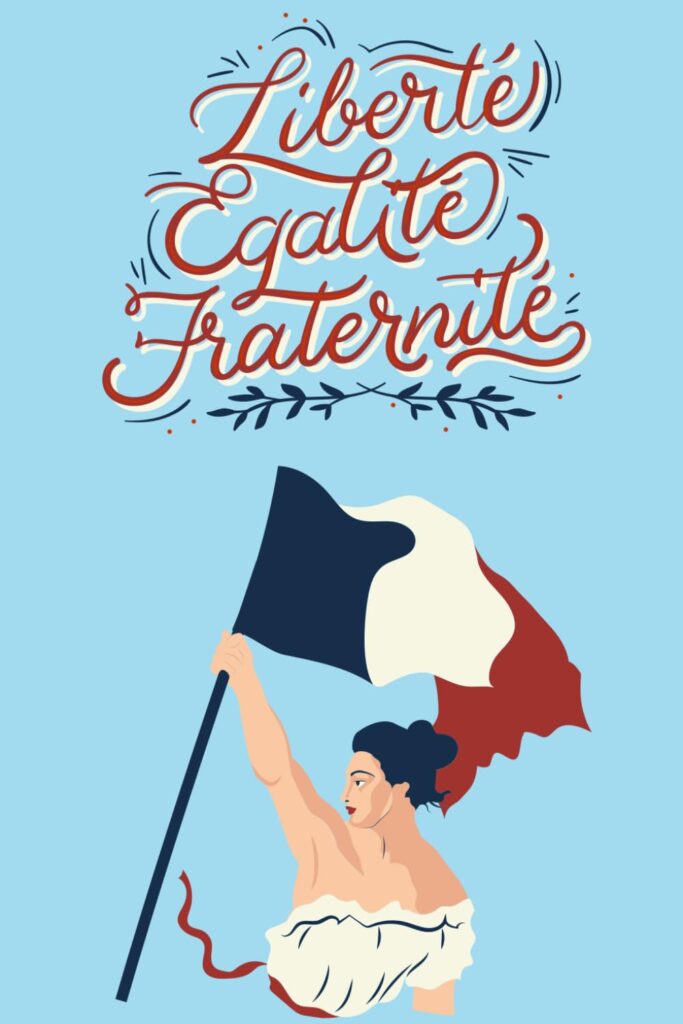 Liberté égalité fraternité NOTEBOOK