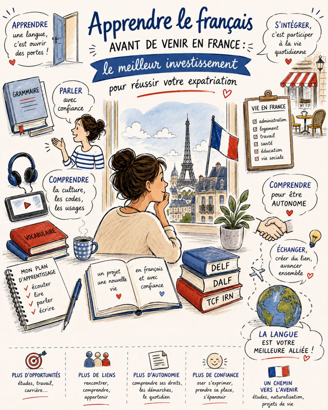 Comment préparer son installation en France